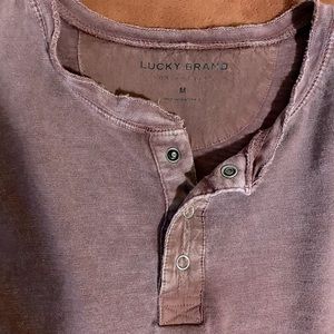 Lucky Brand - Men’s Medium- Long Sleeve (Dark Purple)